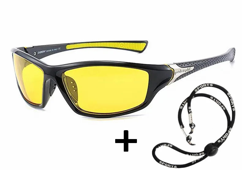 Elevate Your Style with Our Luxury Polarized Rectangle Sunglasses for Men - Perfect for Driving, Travel, and Outdoor Adventures