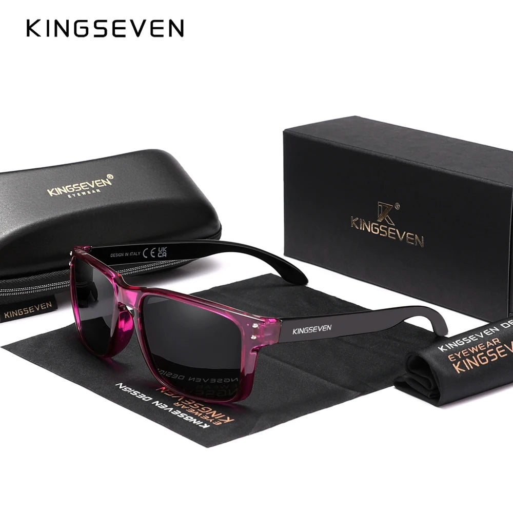 Elevate Your Outdoor Style with Retro TR90 Polarized Square Sunglasses - Unisex Carbon Fiber Pattern for Ultimate Protection