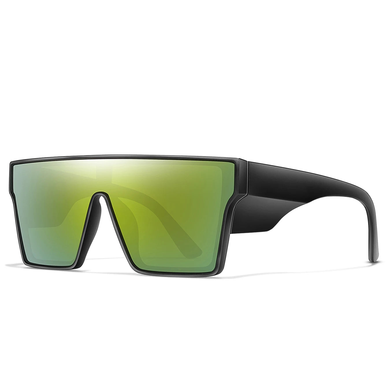 Elevate Your Outdoor Adventures with Colorful UV400 Big Frame Sunglasses for Men and Women - Perfect for Cycling, Hiking, Running, and Driving!