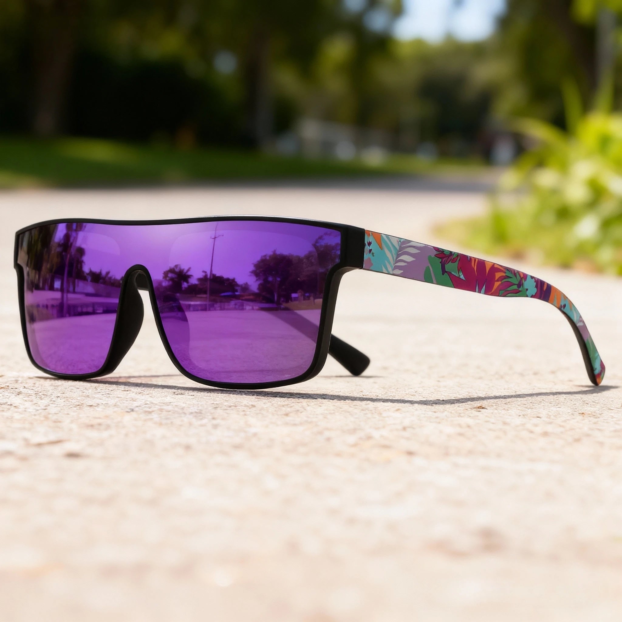 Elevate Your Outdoor Style with Classic Square Sports Sunglasses - Unisex Design for Cycling, Hiking, and Travel - The Ultimate Gift for Adventurers