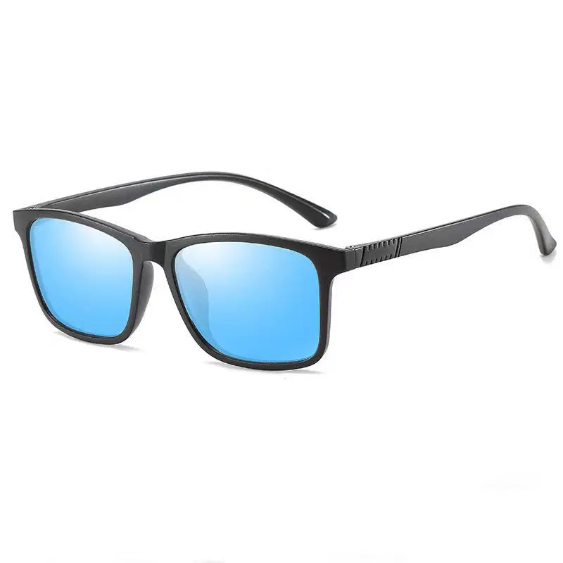 Elevate Your Style with UV400 Cycling Sunglasses for Men and Women - Luxury Designer Square Frames Perfect for Driving and Fishing