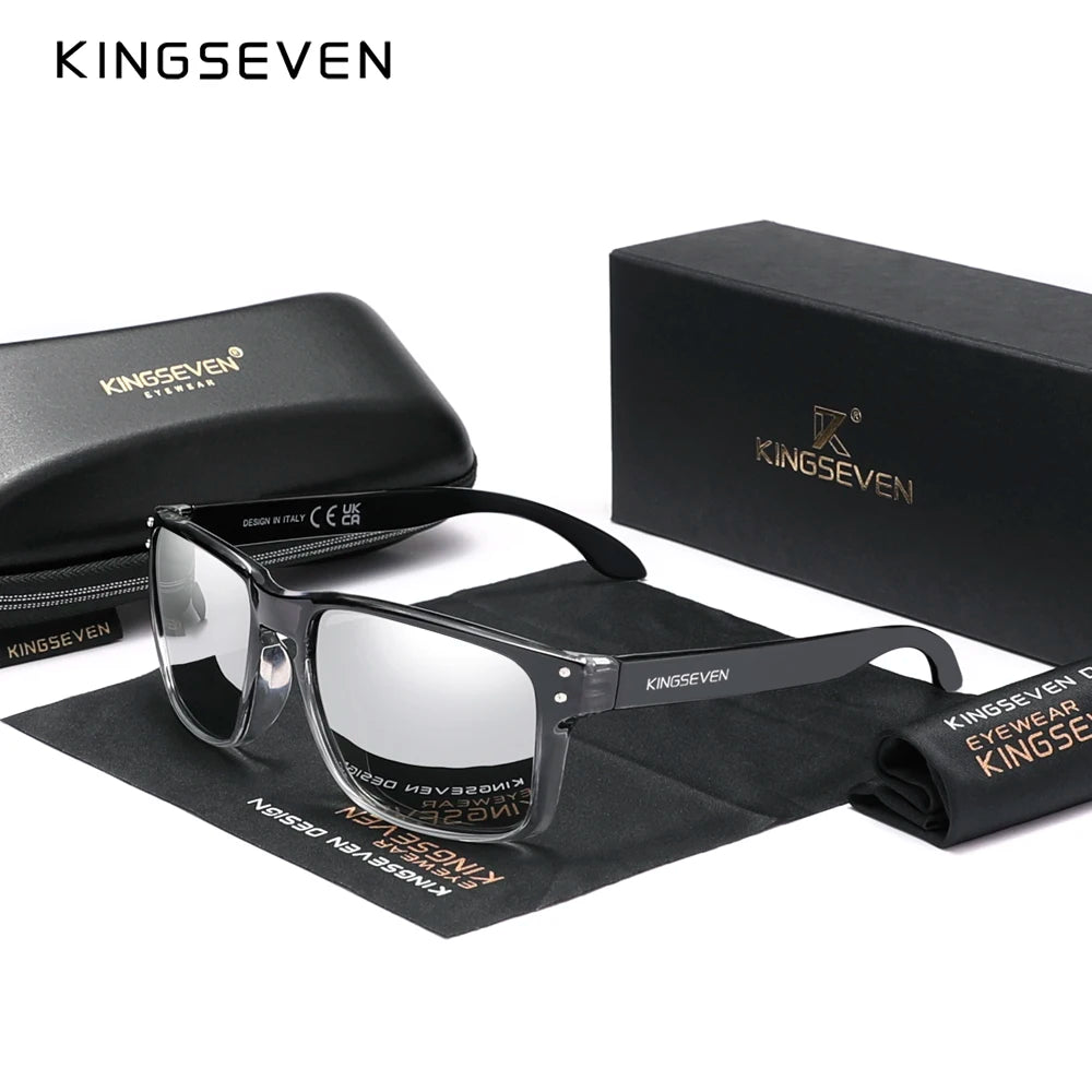 Elevate Your Outdoor Style with Retro TR90 Polarized Square Sunglasses - Unisex Carbon Fiber Pattern for Ultimate Protection