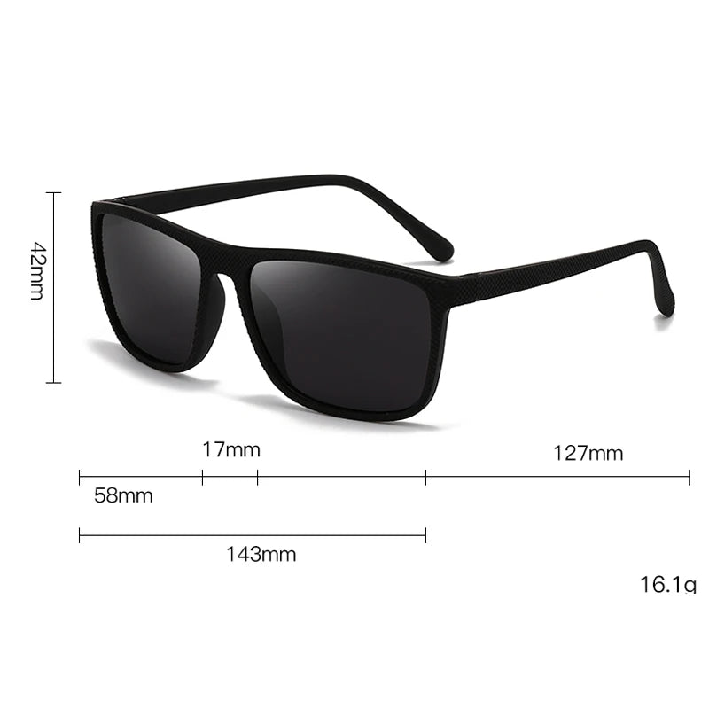 Men'S Polarized Sunglasses Driver Driving Square Driving Outdoor Sunglasses Sports Sunglasses 3237