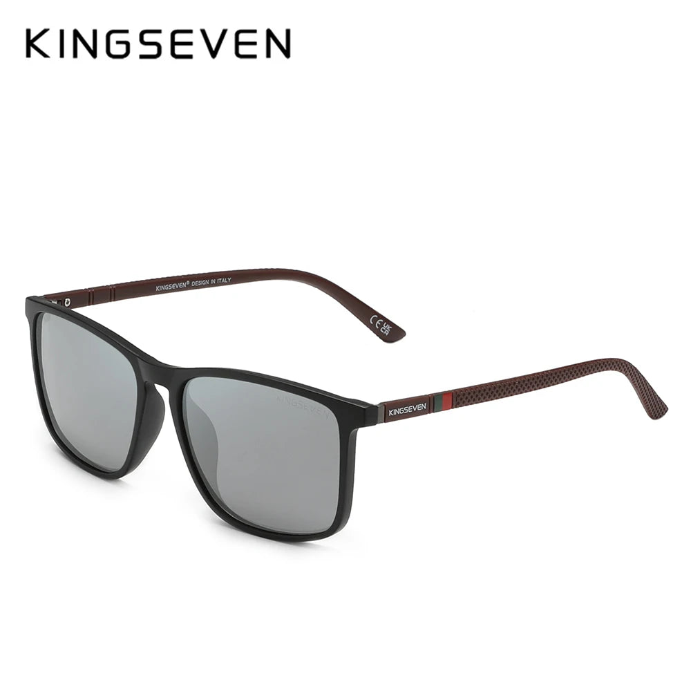 Elevate Your Outdoor Experience with 2024 Men’s Polarized UV400 Rectangle Sunglasses - Perfect for Fishing, Driving, and Casual Adventures!