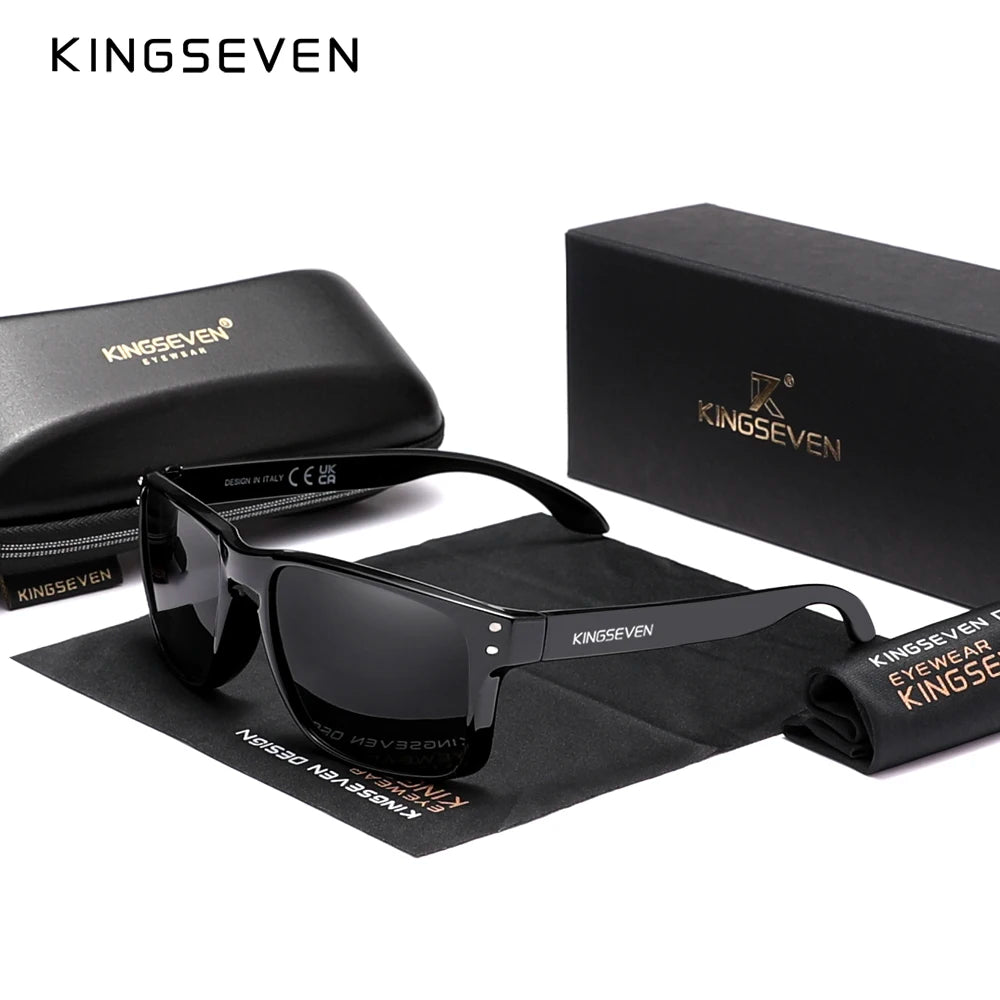Elevate Your Outdoor Style with Retro TR90 Polarized Square Sunglasses - Unisex Carbon Fiber Pattern for Ultimate Protection