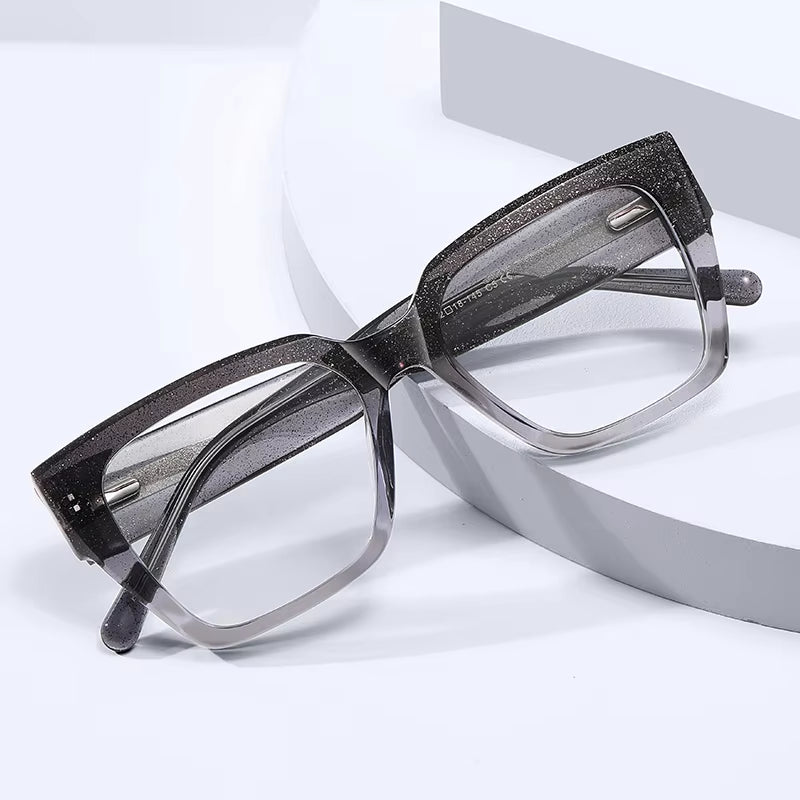  Cat Eye Acetate Spring Hinge  Eyeglasses for Women