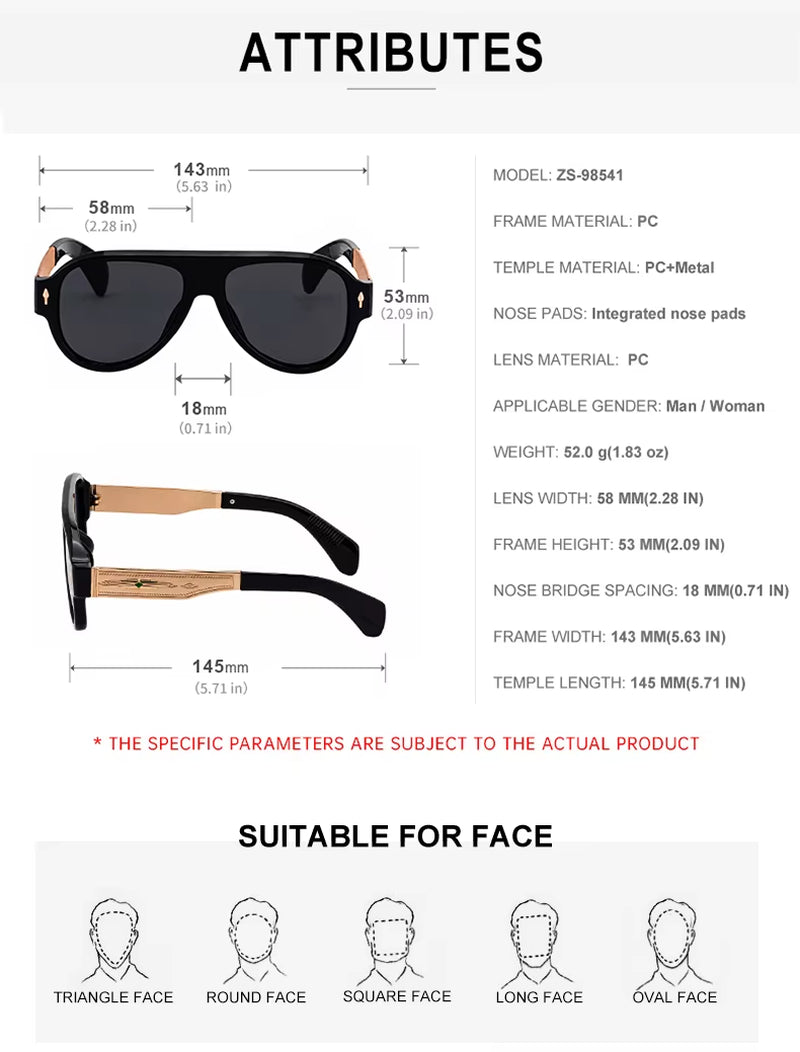 Partagas Wholesale Fashion Fancy Designer Custom Logo Aviation Frame UV400 Protection Shades Sun Glasses Sunglasses for Men