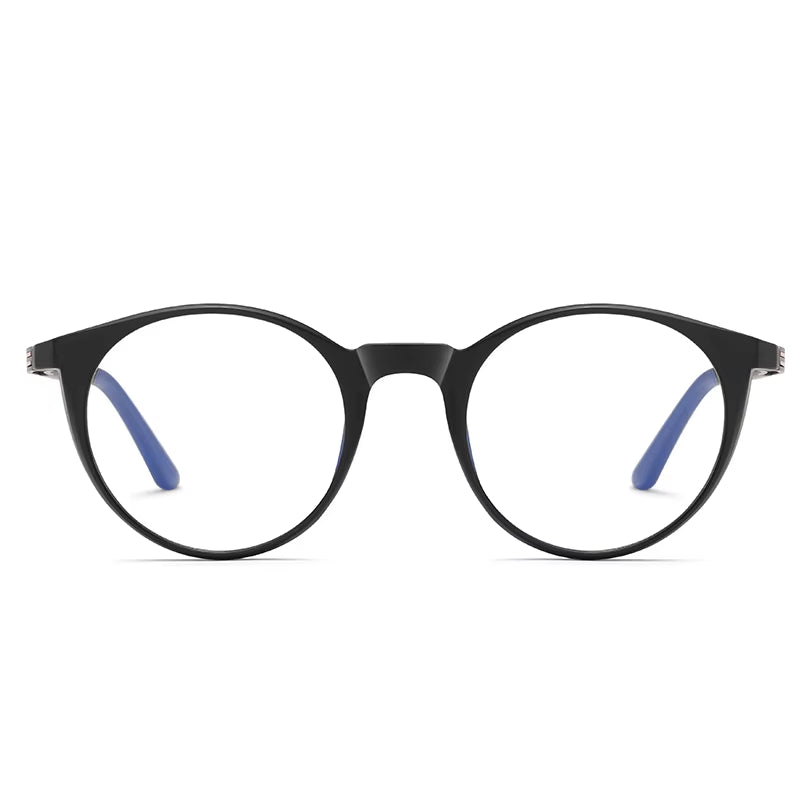 Fashion round TR90 Spring Hinge Eyeglasses for Men