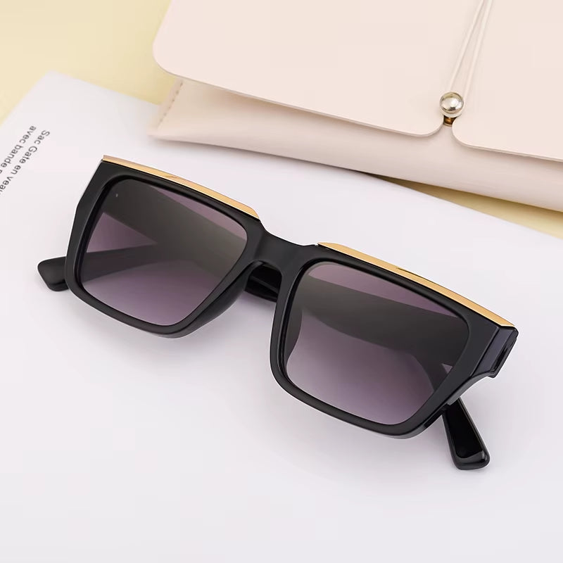 Designer Personality Square UV400 Sunglasses for Women