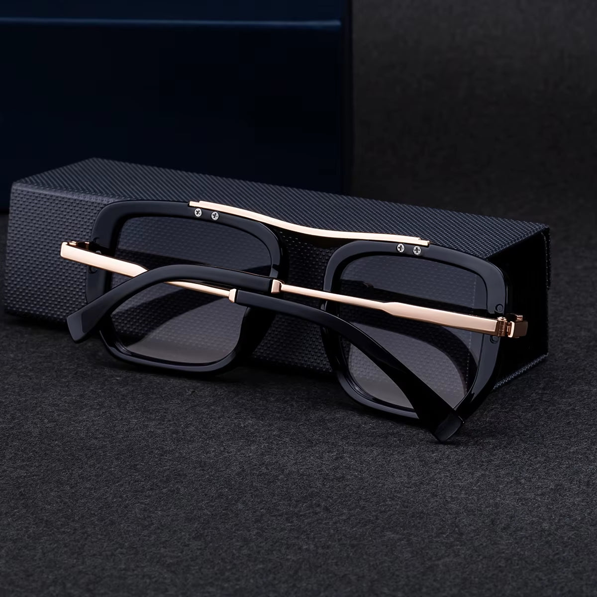  Designer Soft Square PC Frame UV400 Sunglasses for Men 
