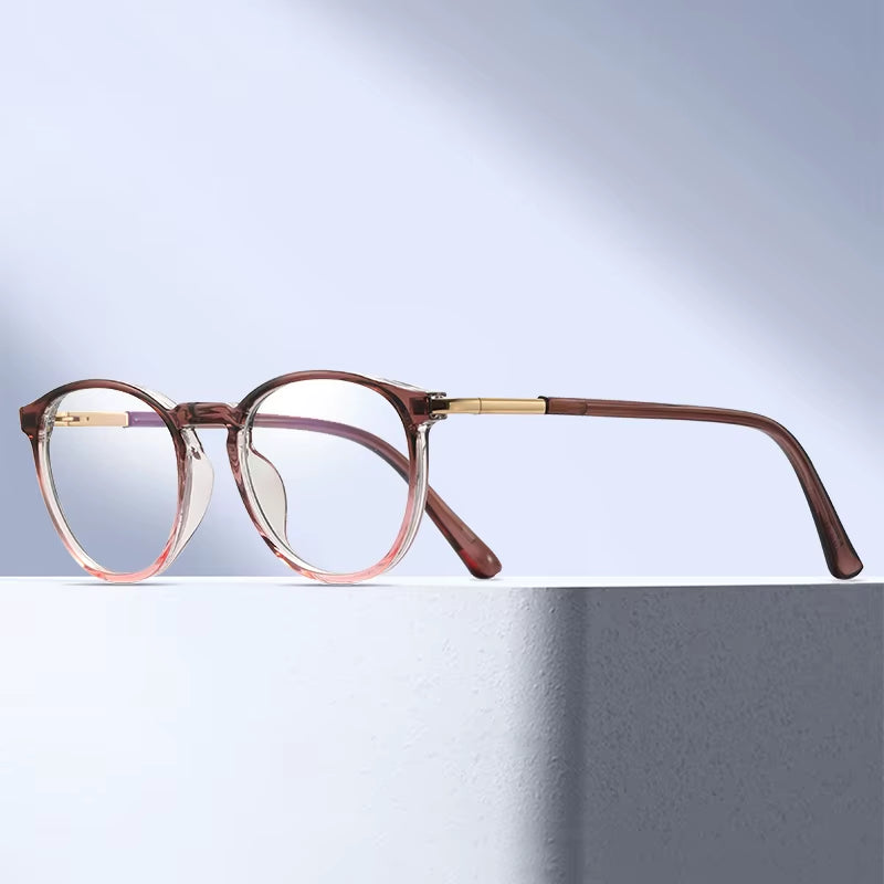  TR90 round Spring Hinge CP  Eyeglasses for Women