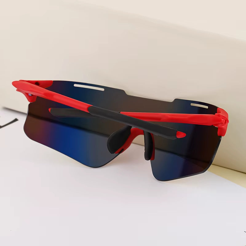  Designer Rimless One Piece Lens UV400 Protection Sport sunglasses for Women & Men