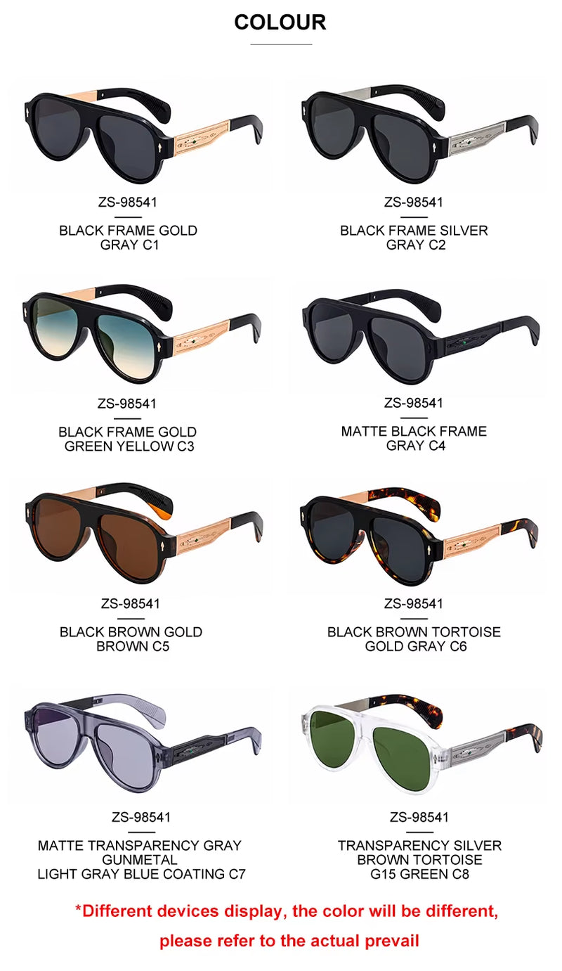 Partagas Wholesale Fashion Fancy Designer Custom Logo Aviation Frame UV400 Protection Shades Sun Glasses Sunglasses for Men