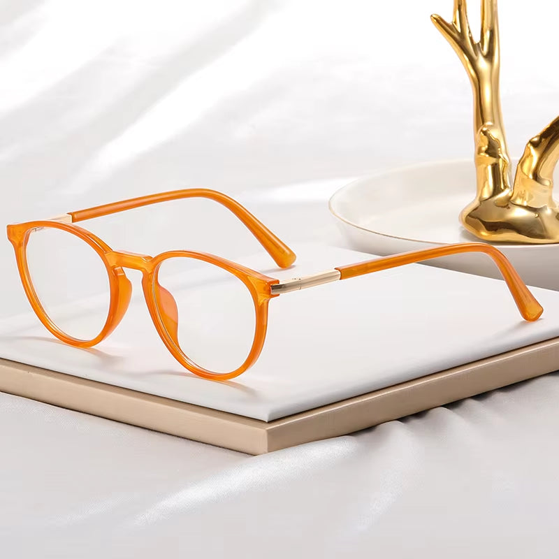  TR90 round Spring Hinge CP  Eyeglasses for Women