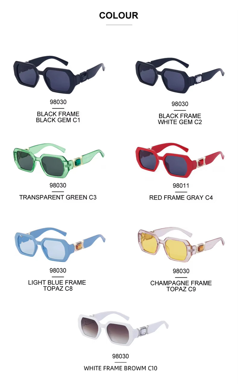 Fashion Square PC UV400 Sunglasses for Women