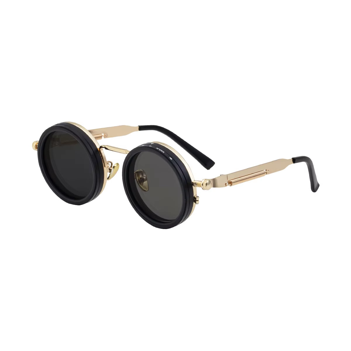 Designer round Rotary Adjustable Polarized Driving UV400 Sunglasses for Men