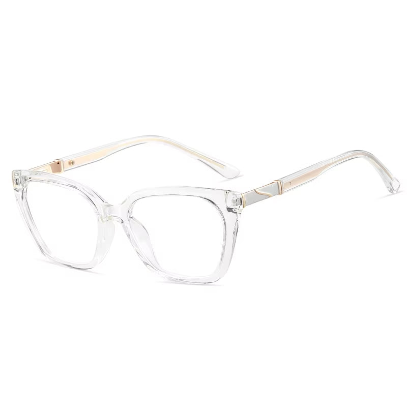 Fashion TR90 Cat Eye Spring Hinge Eyeglasses for Women
