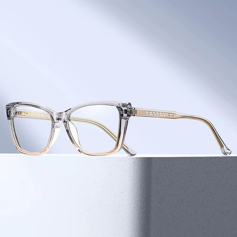 Fashion Cat Eye CP Spring Hinge  Eyeglasses for Women