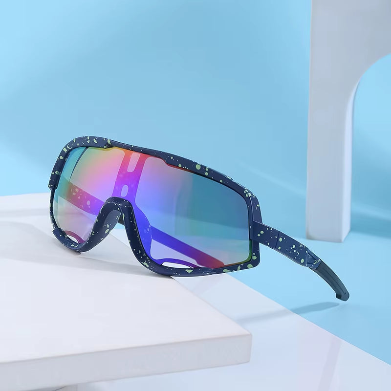 Sport Oversized One Piece Coating UV400 Sunglasses for Women & Men